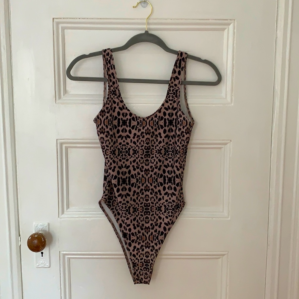 Cheetah bodysuit / swimsuit